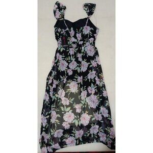 Dress High Low Floral